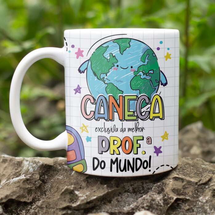Artes para Canecas Professoras - Png e Corel