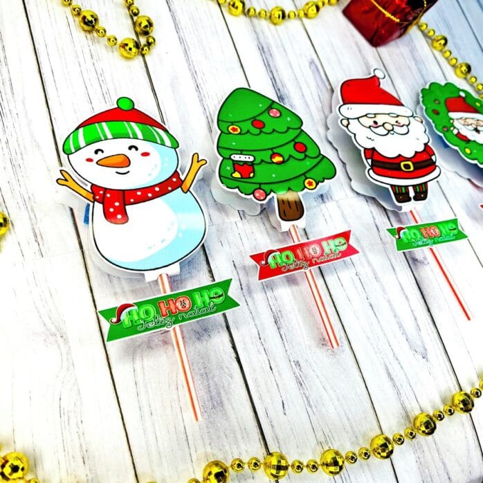 Artes para Pirulito Natal