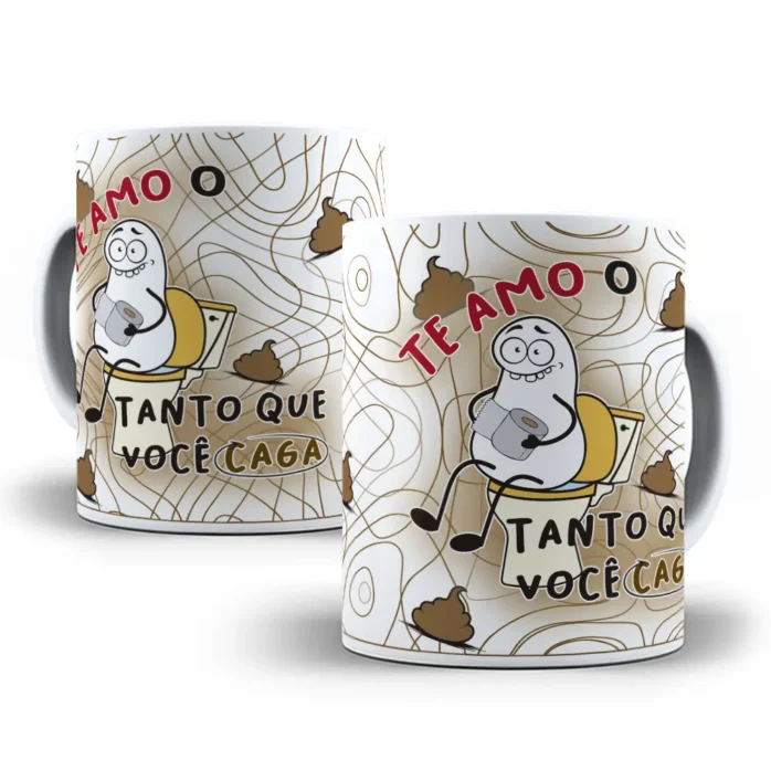 Artes Românticas Flork para Canecas - Dia dos Namorados