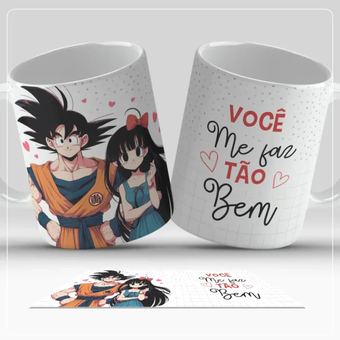 Artes Românticas p/ Sublimação Canecas - Dia dos Namorados