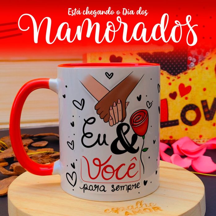 Artes Sublimação Caneca Namorados Frases Love Amor Paixão