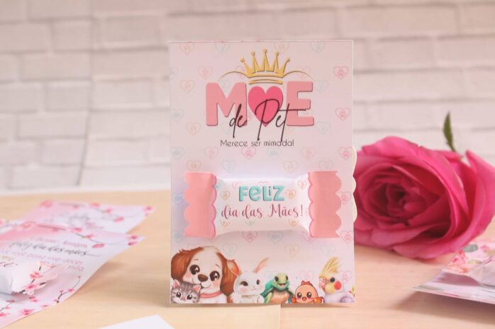 Balas e Cards Dia das Mães