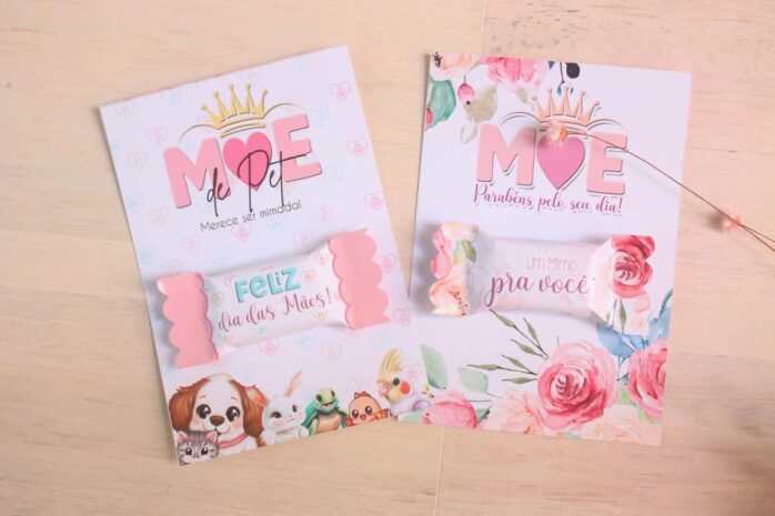 Balas e Cards Dia das Mães