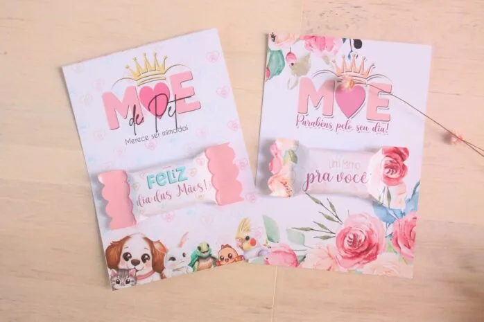Balas e Cards Dia das Mães