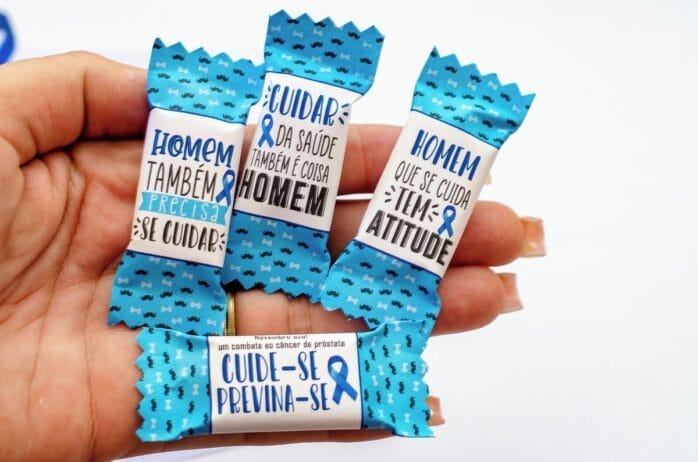 Balinha e Card Novembro Azul