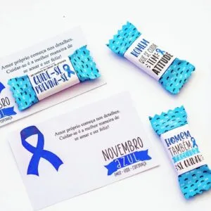 Balinha e Card Novembro Azul 8 Balinha e Card Novembro Azul