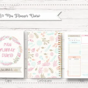 Bloco A5 Meu Planner Diário 17 Bloco A5 Meu Planner Diário