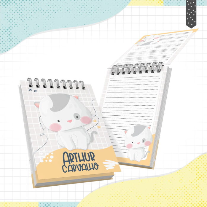 Bloquinho A6 Gatinho