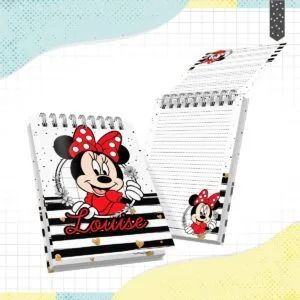 Bloquinho A6 Minnie 13 Bloquinho A6 Minnie
