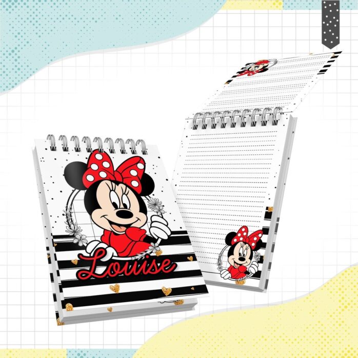 Bloquinho A6 Minnie