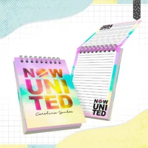 Bloquinho A6 Now United