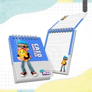 Bloquinho A6 Pkxd Menino 18 Bloquinho A6 Pkxd Menino