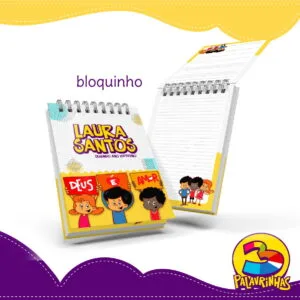 Bloquinho Anotações 3 Palavrinhas 4 Bloquinho Anotações 3 Palavrinhas