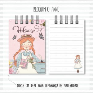 Bloquinho Anotações Anne