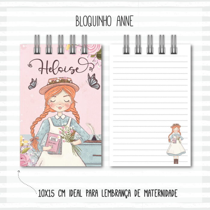 Bloquinho Anotações Anne
