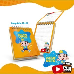 Bloquinho Anotações Luccas Neto 7 Bloquinho Anotacoes Luccas Neto