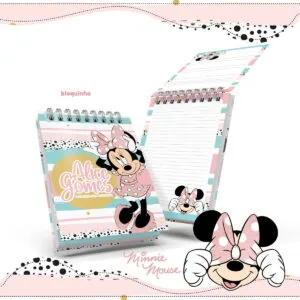 Bloquinho Anotações Minnie