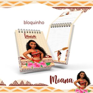 Bloquinho Anotações Moana