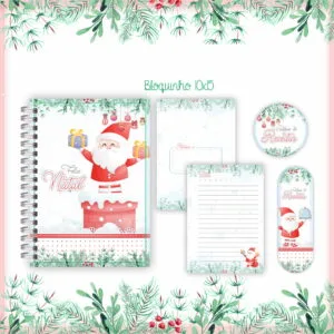 Bloquinho Anotações NATAL 7 Bloquinho Anotações NATAL