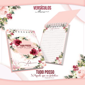 Bloquinho Anotações Versículos