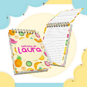 Bloquinho de Anotações Frutinhas Menina