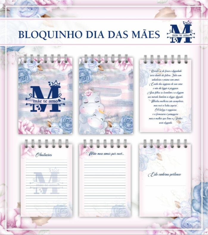 Bloquinho Dia das Mães