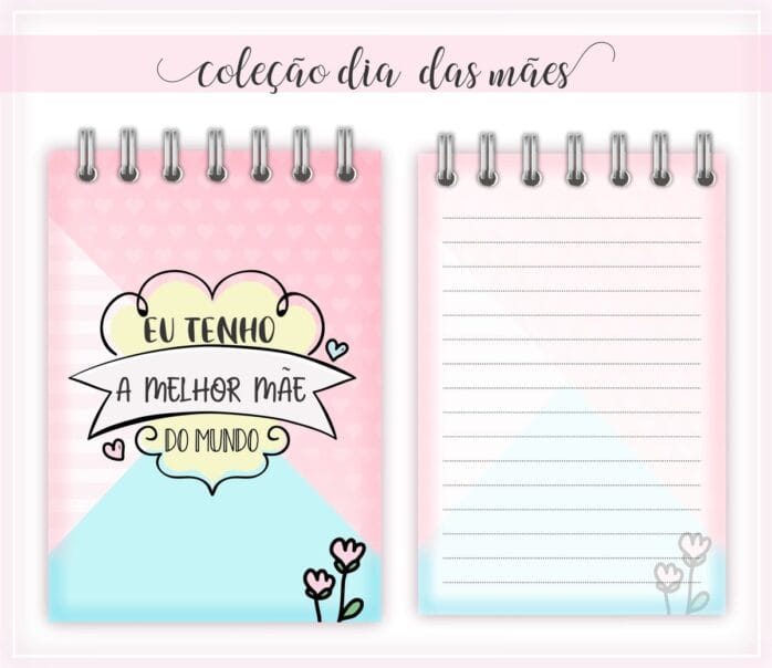 Bloquinho Dia das Mães - Modelo 1