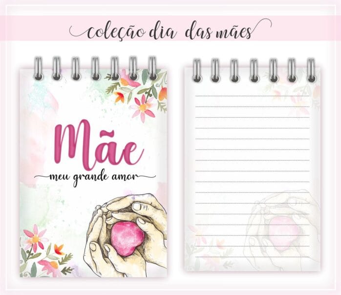 Bloquinho Dia das Mães - Modelo 2
