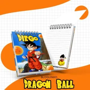Bloquinho Dragon Ball- Arquivo Digital 18 Bloquinho Dragon Ball- Arquivo Digital