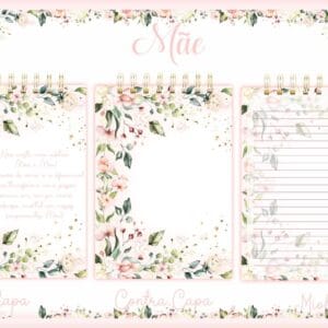 Bloquinho Floral Mãe