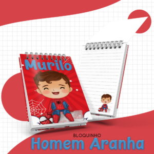 Bloquinho Homem Aranha