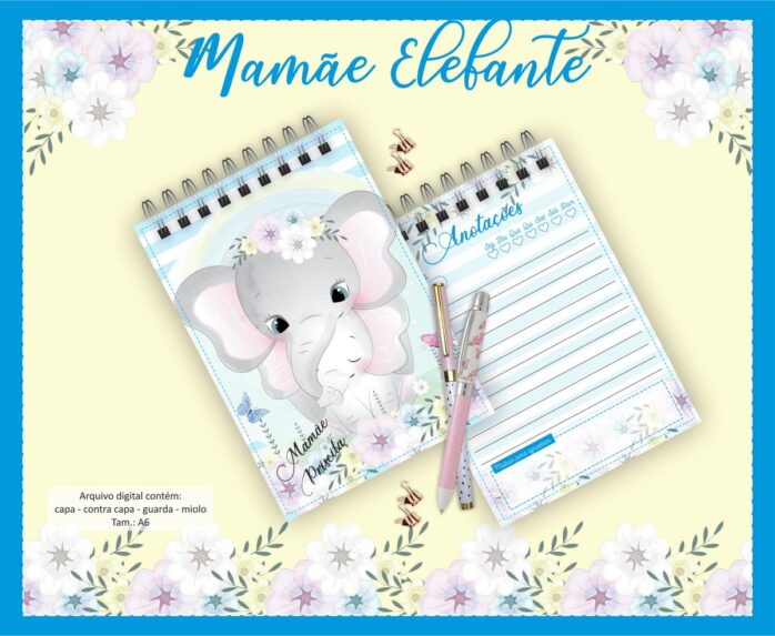 Bloquinho Mamãe Elefante