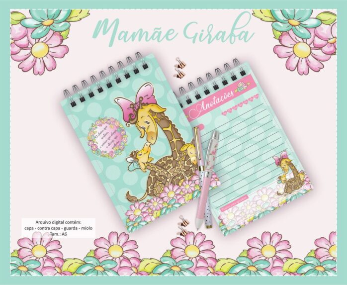 Bloquinho Mamãe Girafa