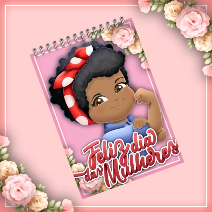 Bloquinhos de Anotações Dia das Mulheres