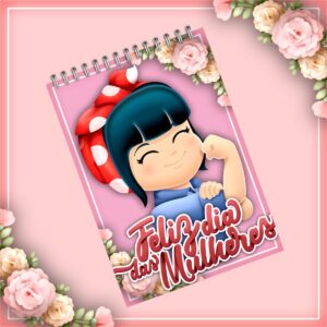 Bloquinhos de Anotações Dia das Mulheres