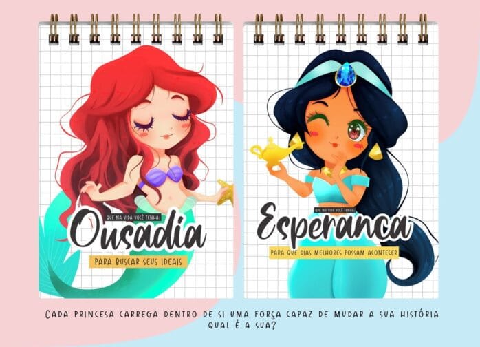 Bloquinhos Princesas