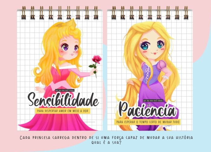Bloquinhos Princesas
