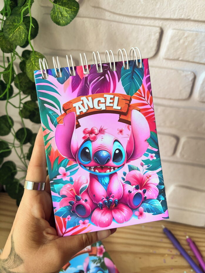 Bloquinhos Stitch - Png e pdf