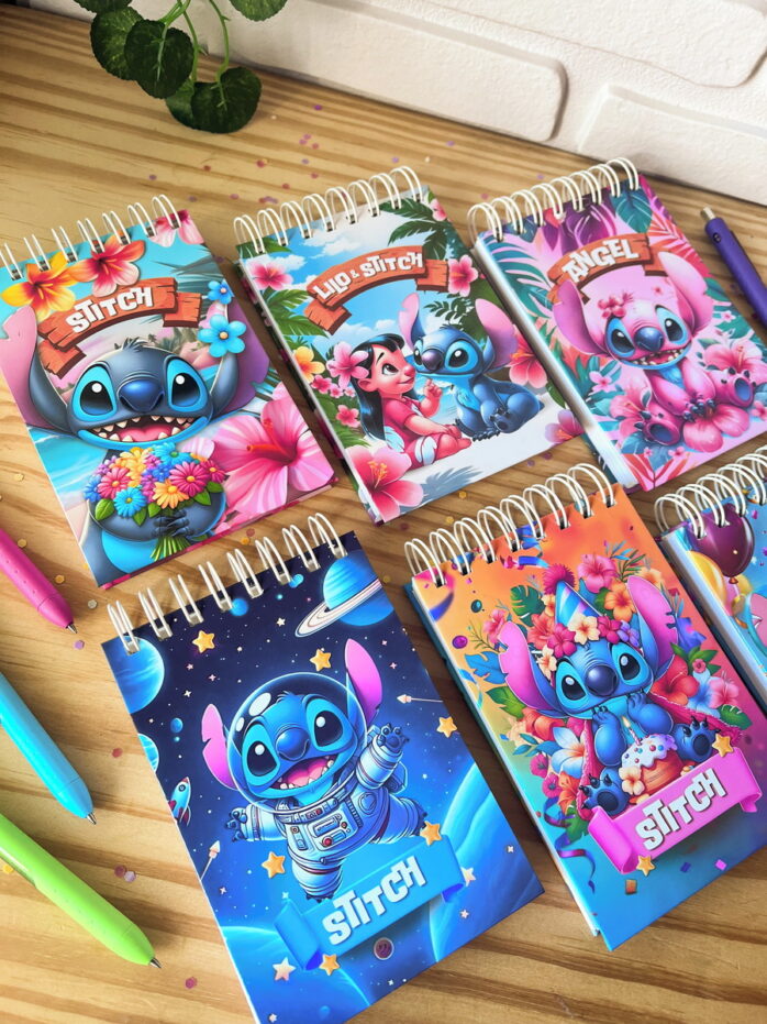Bloquinhos Stitch - Png e pdf