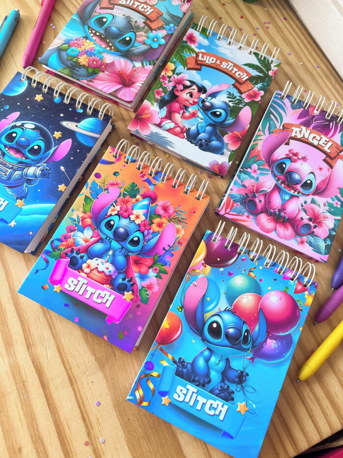 Bloquinhos Stitch - Png e pdf