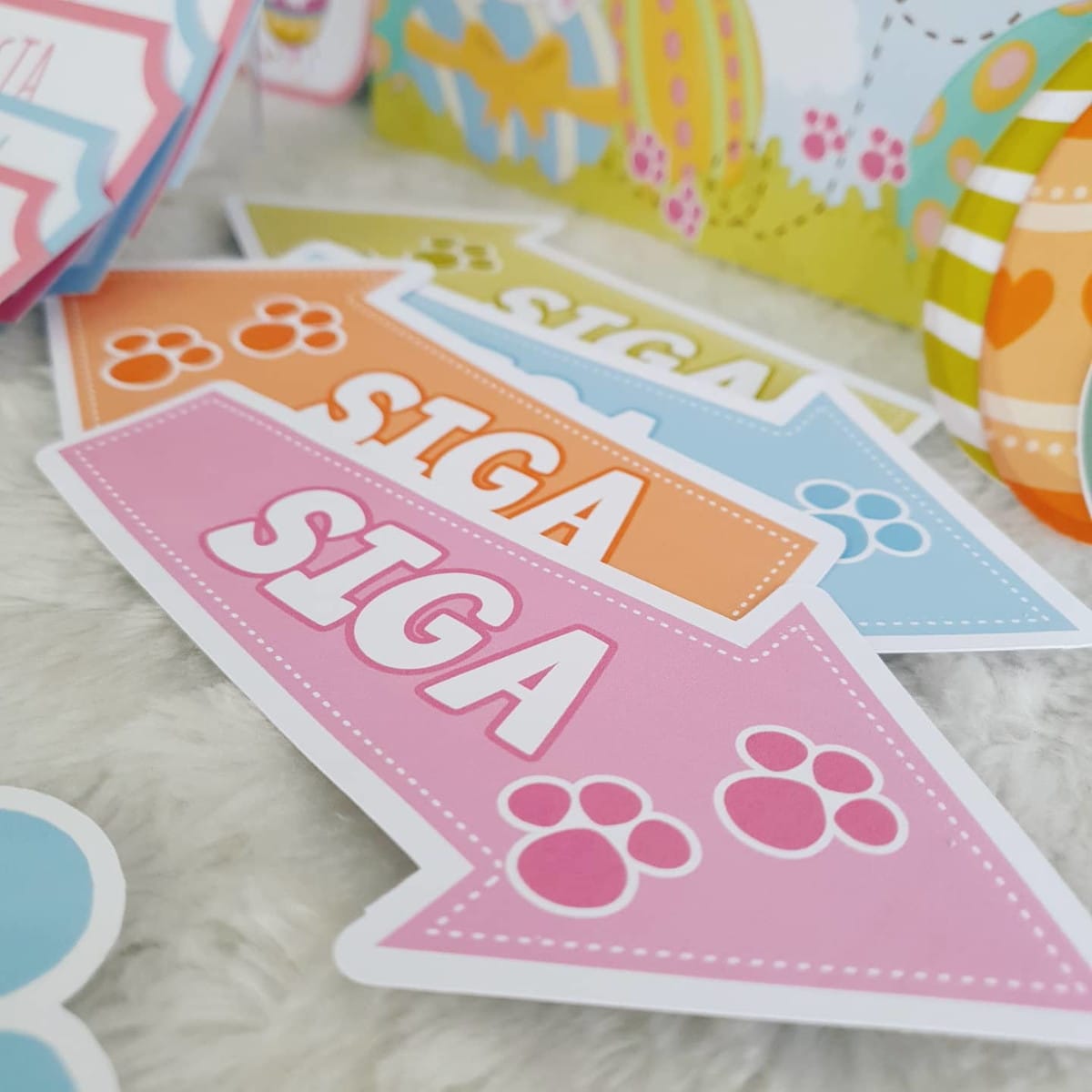 Kit Digital Caça aos Ovos de Páscoa Cute para Imprimir 3 Kit Digital Caça aos Ovos de Páscoa Cute para Imprimir - Imagem 3
