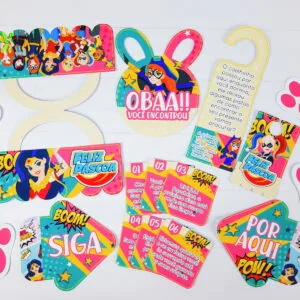 Caça aos Ovos SuperHero Girl