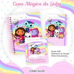 Caderneta de Saúde a Casa Mágica da Gabby