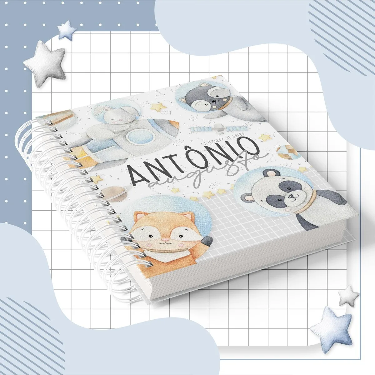 Caderneta de Saúde ASTRONAUTA ANIMAIS 1 Caderneta de Saúde ASTRONAUTA ANIMAIS