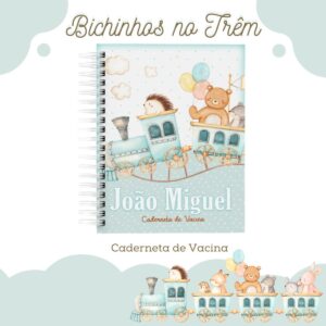 Caderneta de Saúde Bichinhos no Trem