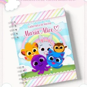 Caderneta de Saúde Bolofofos Menina