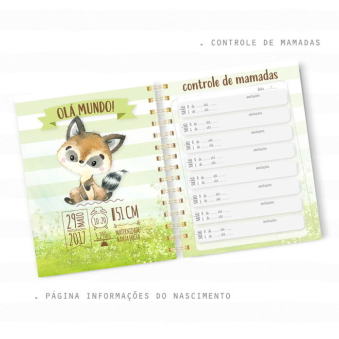 Caderneta de Saúde - Bosque Menino
