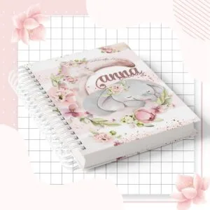 Caderneta de Saúde Elefantinha Menina 20 Caderneta de Saúde Elefantinha Menina