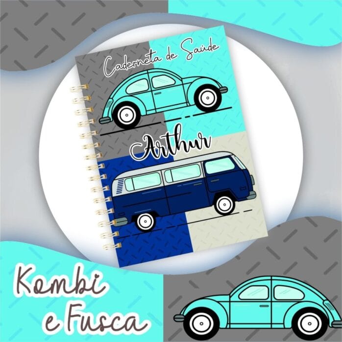 Caderneta de Saúde Kombi e Fusca