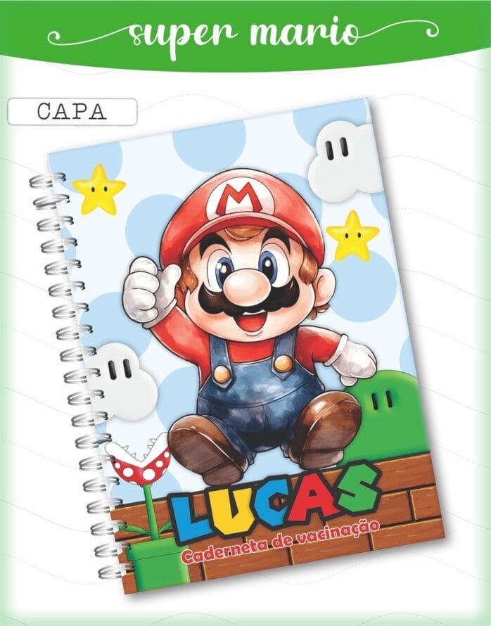 Caderneta de Saúde Mario Bros